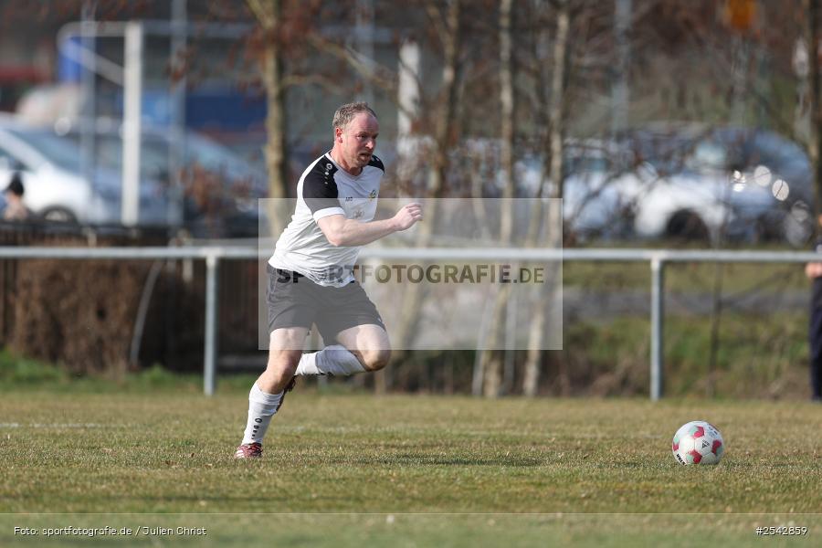 sport, Sportgelände, Kreisklasse Würzburg Gr. 3, Fussball, FV Bachgrund, Bühler-Münster, BFV, 20. Spieltag, 08.03.2026, (SG 1) SV Bischbrunn/Oberndorf - Bild-ID: 2542859