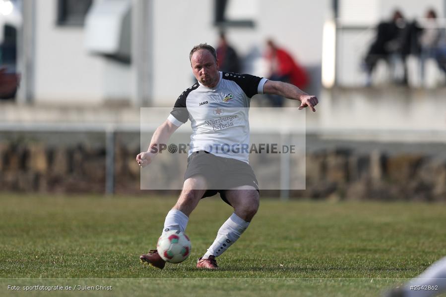sport, Sportgelände, Kreisklasse Würzburg Gr. 3, Fussball, FV Bachgrund, Bühler-Münster, BFV, 20. Spieltag, 08.03.2026, (SG 1) SV Bischbrunn/Oberndorf - Bild-ID: 2542862