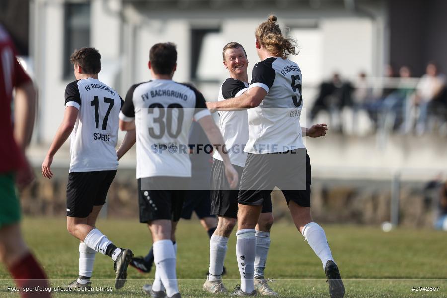 sport, Sportgelände, Kreisklasse Würzburg Gr. 3, Fussball, FV Bachgrund, Bühler-Münster, BFV, 20. Spieltag, 08.03.2026, (SG 1) SV Bischbrunn/Oberndorf - Bild-ID: 2542867