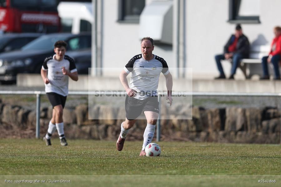sport, Sportgelände, Kreisklasse Würzburg Gr. 3, Fussball, FV Bachgrund, Bühler-Münster, BFV, 20. Spieltag, 08.03.2026, (SG 1) SV Bischbrunn/Oberndorf - Bild-ID: 2542868