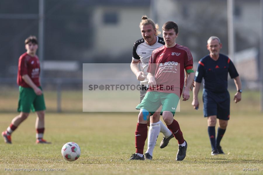 sport, Sportgelände, Kreisklasse Würzburg Gr. 3, Fussball, FV Bachgrund, Bühler-Münster, BFV, 20. Spieltag, 08.03.2026, (SG 1) SV Bischbrunn/Oberndorf - Bild-ID: 2542871