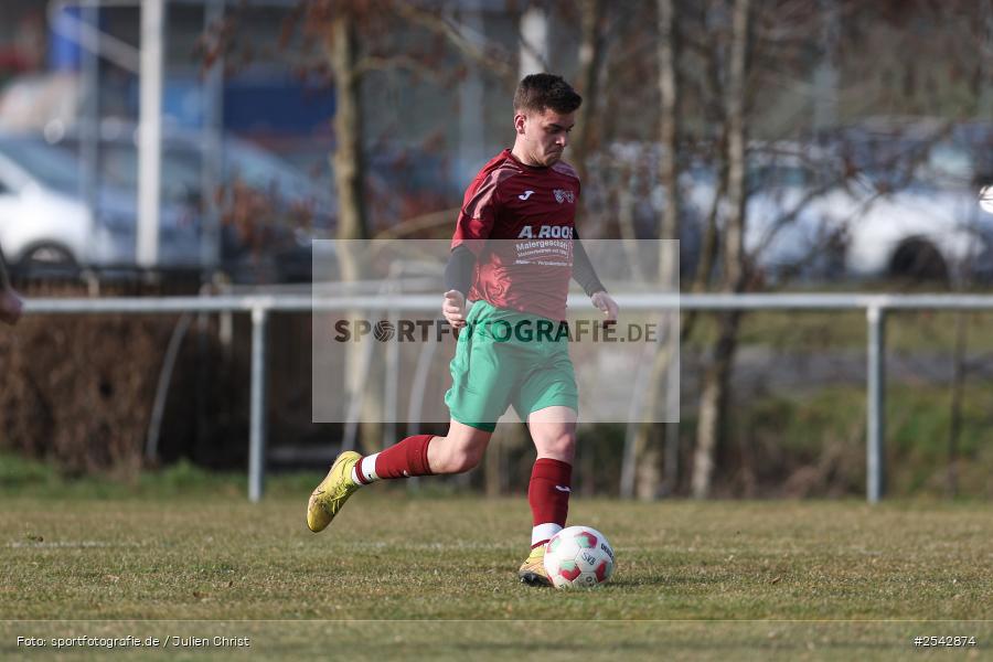 sport, Sportgelände, Kreisklasse Würzburg Gr. 3, Fussball, FV Bachgrund, Bühler-Münster, BFV, 20. Spieltag, 08.03.2026, (SG 1) SV Bischbrunn/Oberndorf - Bild-ID: 2542874