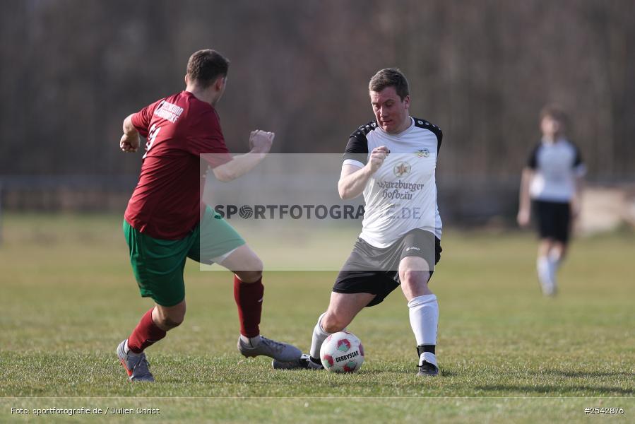 sport, Sportgelände, Kreisklasse Würzburg Gr. 3, Fussball, FV Bachgrund, Bühler-Münster, BFV, 20. Spieltag, 08.03.2026, (SG 1) SV Bischbrunn/Oberndorf - Bild-ID: 2542876