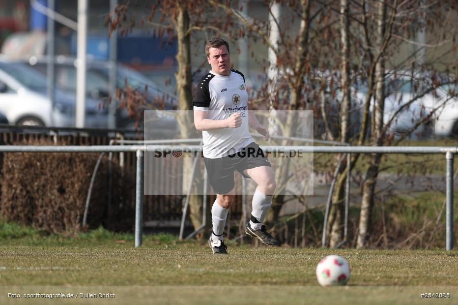 sport, Sportgelände, Kreisklasse Würzburg Gr. 3, Fussball, FV Bachgrund, Bühler-Münster, BFV, 20. Spieltag, 08.03.2026, (SG 1) SV Bischbrunn/Oberndorf - Bild-ID: 2542885
