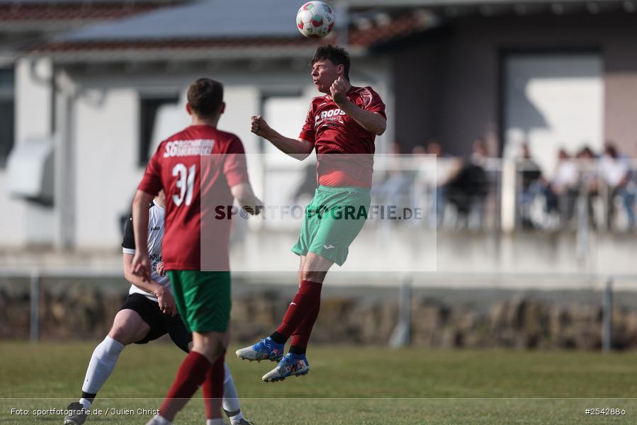 sport, Sportgelände, Kreisklasse Würzburg Gr. 3, Fussball, FV Bachgrund, Bühler-Münster, BFV, 20. Spieltag, 08.03.2026, (SG 1) SV Bischbrunn/Oberndorf - Bild-ID: 2542886