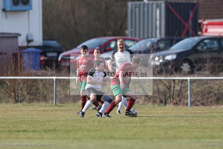 sport, Sportgelände, Kreisklasse Würzburg Gr. 3, Fussball, FV Bachgrund, Bühler-Münster, BFV, 20. Spieltag, 08.03.2026, (SG 1) SV Bischbrunn/Oberndorf - Bild-ID: 2542890