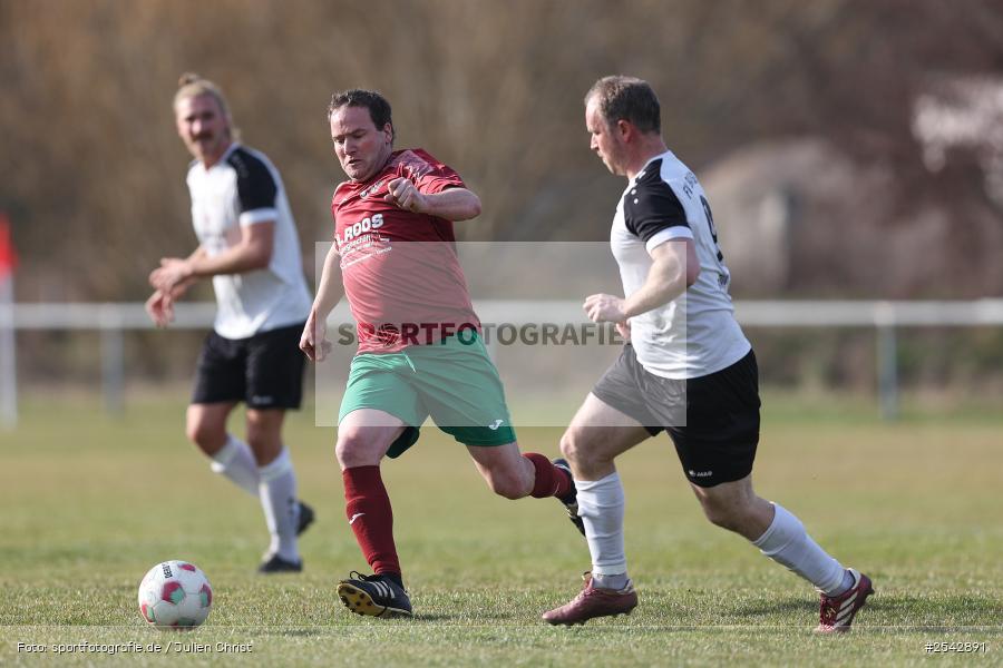 sport, Sportgelände, Kreisklasse Würzburg Gr. 3, Fussball, FV Bachgrund, Bühler-Münster, BFV, 20. Spieltag, 08.03.2026, (SG 1) SV Bischbrunn/Oberndorf - Bild-ID: 2542891