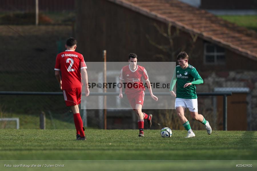 sport, Sportgelände, Kreisklasse Würzburg Gr. 3, Karsbach, Fussball, FC Gössenheim, BFV, 20. Spieltag, 08.03.2026, (SG 1) FC Karsbach - Bild-ID: 2542900