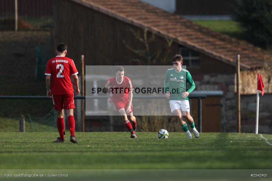 sport, Sportgelände, Kreisklasse Würzburg Gr. 3, Karsbach, Fussball, FC Gössenheim, BFV, 20. Spieltag, 08.03.2026, (SG 1) FC Karsbach - Bild-ID: 2542901