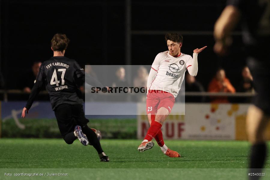 Fuhrmann-Arena, Frammersbach, 13.03.2026, sport, Fussball, BFV, 25. Spieltag, Landesliga Nordwest, TSV Karlburg, TuS Frammersbach - Bild-ID: 2543022