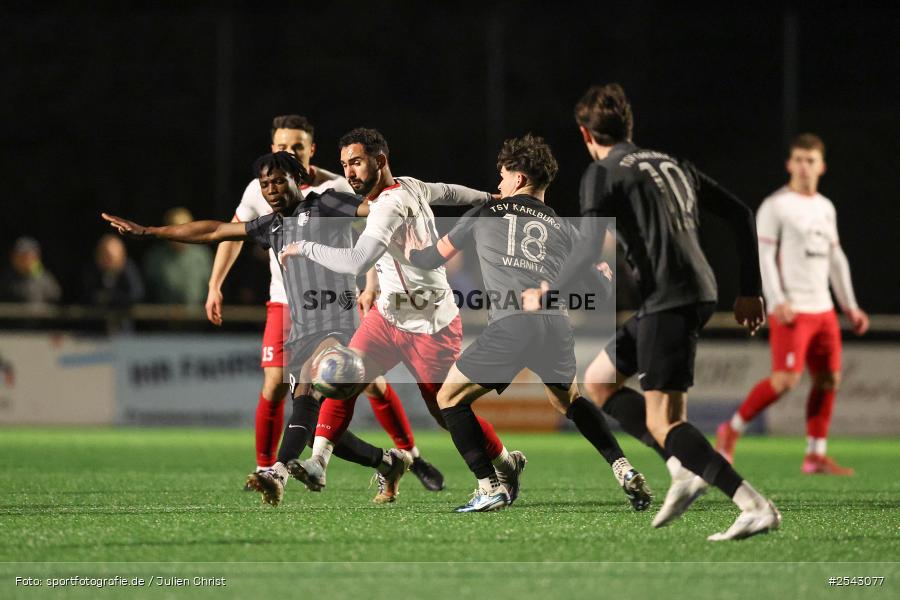 sport, TuS Frammersbach, TSV Karlburg, Landesliga Nordwest, Fussball, Fuhrmann-Arena, Frammersbach, BFV, 25. Spieltag, 13.03.2026 - Bild-ID: 2543077