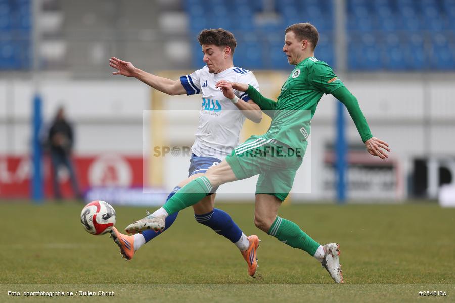 Stadion am Schönbusch, Aschaffenburg, 14.03.2026, sport, Fussball, BFV, 23. Spieltag, Regionalliga Bayern, SpVgg Ansbach, SV Viktoria Aschaffenburg - Bild-ID: 2543186