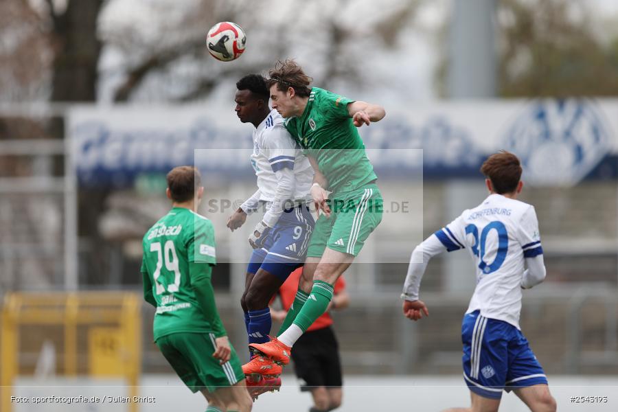 Stadion am Schönbusch, Aschaffenburg, 14.03.2026, sport, Fussball, BFV, 23. Spieltag, Regionalliga Bayern, SpVgg Ansbach, SV Viktoria Aschaffenburg - Bild-ID: 2543193
