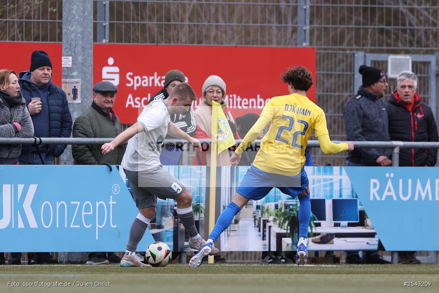 Sportgelände Seebachtal, Laufach, 14.03.2026, sport, Fussball, BFV, 25. Spieltag, Landesliga Nordwest, SV Alemannia Haibach, DJK Hain - Bild-ID: 2543209
