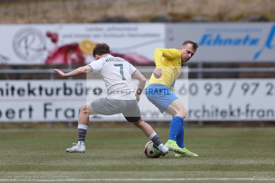 Sportgelände Seebachtal, Laufach, 14.03.2026, sport, Fussball, BFV, 25. Spieltag, Landesliga Nordwest, SV Alemannia Haibach, DJK Hain - Bild-ID: 2543216
