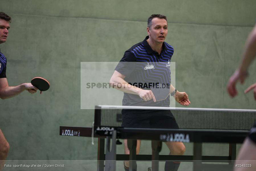 sport, Wombach, Vereinsheim, Verbandsoberliga Nord, Tischtennis, TV Hilpoltstein III, DJK Viktoria Wombach, 14.03.2026 - Bild-ID: 2543223