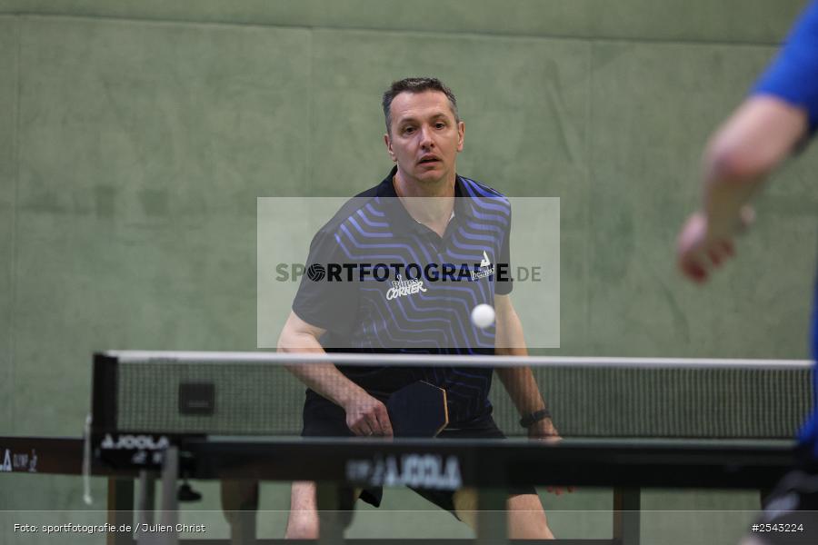 sport, Wombach, Vereinsheim, Verbandsoberliga Nord, Tischtennis, TV Hilpoltstein III, DJK Viktoria Wombach, 14.03.2026 - Bild-ID: 2543224