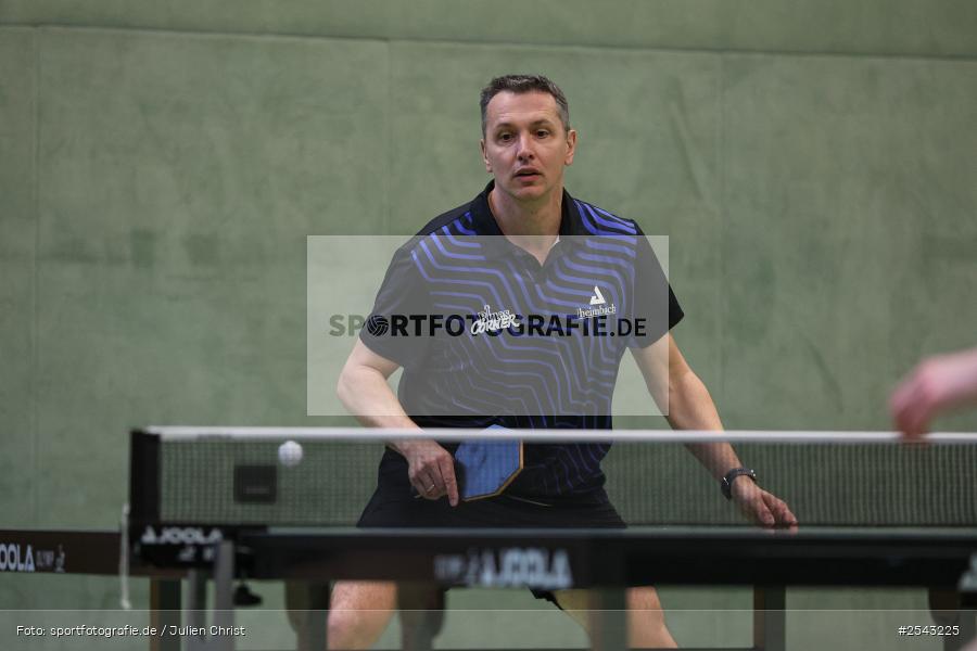 sport, Wombach, Vereinsheim, Verbandsoberliga Nord, Tischtennis, TV Hilpoltstein III, DJK Viktoria Wombach, 14.03.2026 - Bild-ID: 2543225