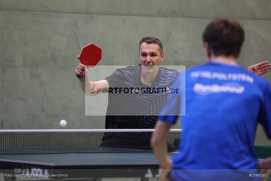 sport, Wombach, Vereinsheim, Verbandsoberliga Nord, Tischtennis, TV Hilpoltstein III, DJK Viktoria Wombach, 14.03.2026 - Bild-ID: 2543233