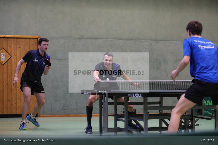 sport, Wombach, Vereinsheim, Verbandsoberliga Nord, Tischtennis, TV Hilpoltstein III, DJK Viktoria Wombach, 14.03.2026 - Bild-ID: 2543234