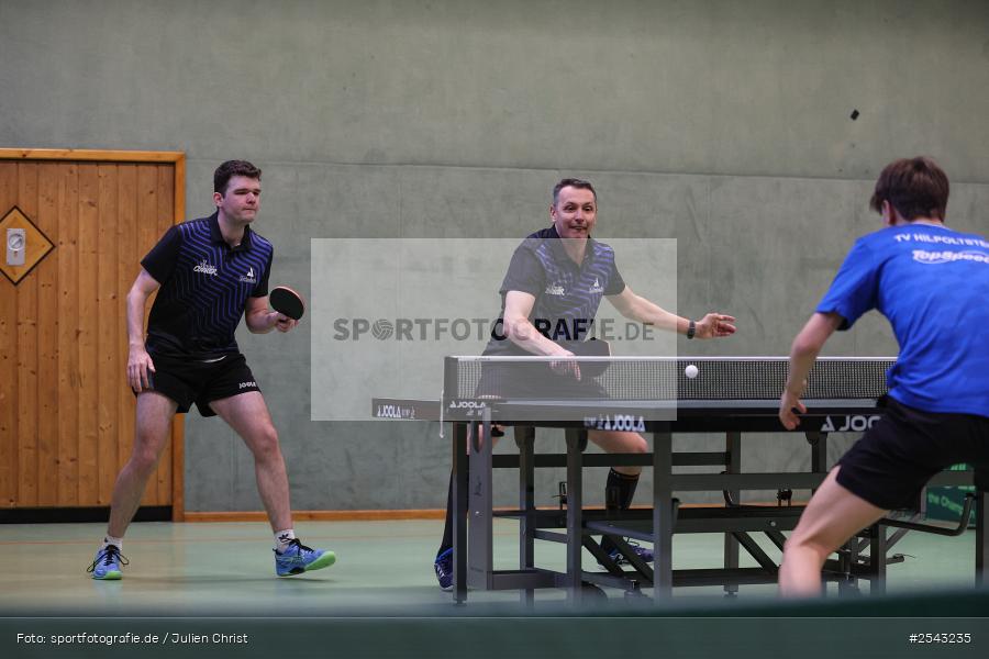 sport, Wombach, Vereinsheim, Verbandsoberliga Nord, Tischtennis, TV Hilpoltstein III, DJK Viktoria Wombach, 14.03.2026 - Bild-ID: 2543235