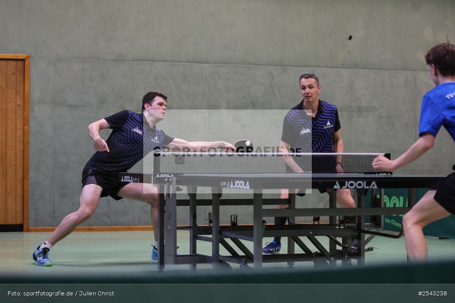 sport, Wombach, Vereinsheim, Verbandsoberliga Nord, Tischtennis, TV Hilpoltstein III, DJK Viktoria Wombach, 14.03.2026 - Bild-ID: 2543238