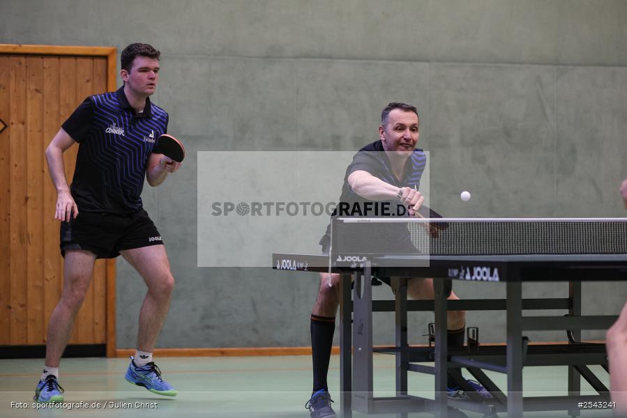 sport, Wombach, Vereinsheim, Verbandsoberliga Nord, Tischtennis, TV Hilpoltstein III, DJK Viktoria Wombach, 14.03.2026 - Bild-ID: 2543241