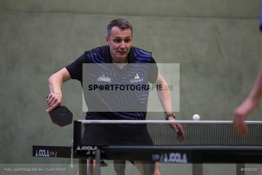 sport, Wombach, Vereinsheim, Verbandsoberliga Nord, Tischtennis, TV Hilpoltstein III, DJK Viktoria Wombach, 14.03.2026 - Bild-ID: 2543242