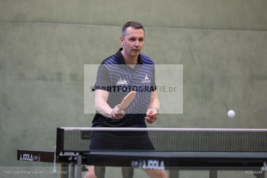 sport, Wombach, Vereinsheim, Verbandsoberliga Nord, Tischtennis, TV Hilpoltstein III, DJK Viktoria Wombach, 14.03.2026 - Bild-ID: 2543249