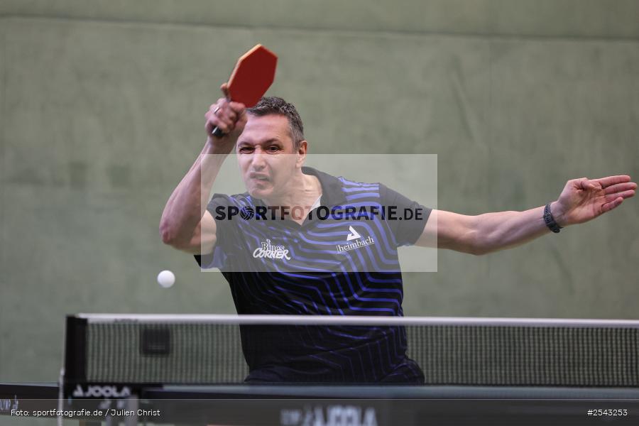 sport, Wombach, Vereinsheim, Verbandsoberliga Nord, Tischtennis, TV Hilpoltstein III, DJK Viktoria Wombach, 14.03.2026 - Bild-ID: 2543253