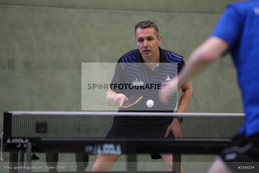 sport, Wombach, Vereinsheim, Verbandsoberliga Nord, Tischtennis, TV Hilpoltstein III, DJK Viktoria Wombach, 14.03.2026 - Bild-ID: 2543254