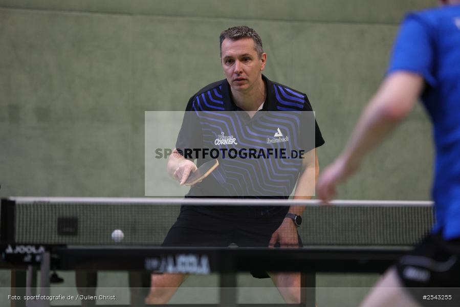 sport, Wombach, Vereinsheim, Verbandsoberliga Nord, Tischtennis, TV Hilpoltstein III, DJK Viktoria Wombach, 14.03.2026 - Bild-ID: 2543255