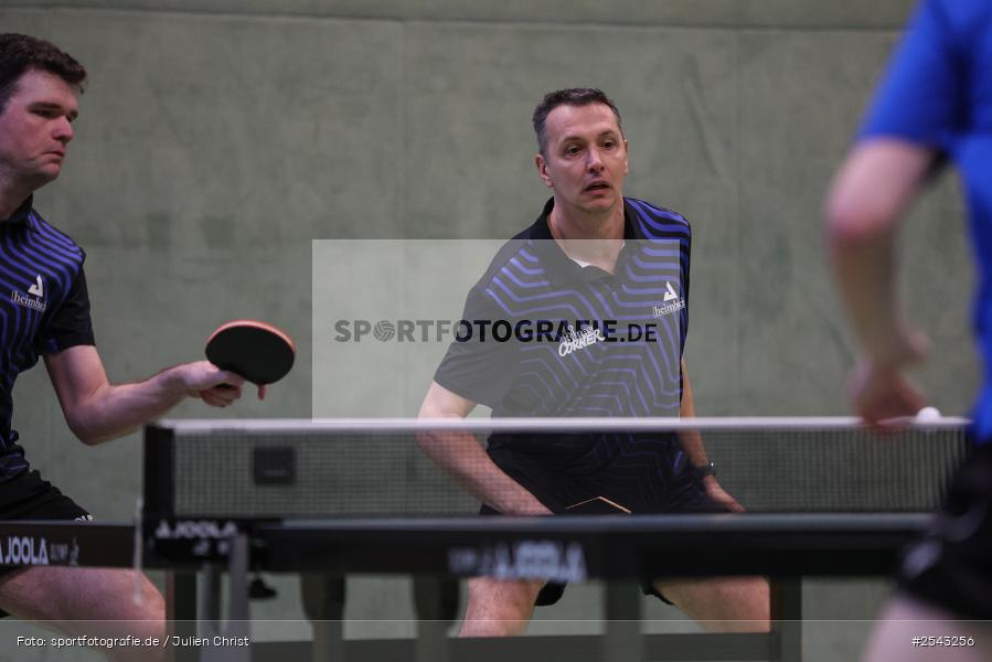 sport, Wombach, Vereinsheim, Verbandsoberliga Nord, Tischtennis, TV Hilpoltstein III, DJK Viktoria Wombach, 14.03.2026 - Bild-ID: 2543256