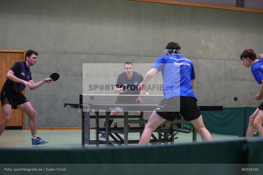 sport, Wombach, Vereinsheim, Verbandsoberliga Nord, Tischtennis, TV Hilpoltstein III, DJK Viktoria Wombach, 14.03.2026 - Bild-ID: 2543260
