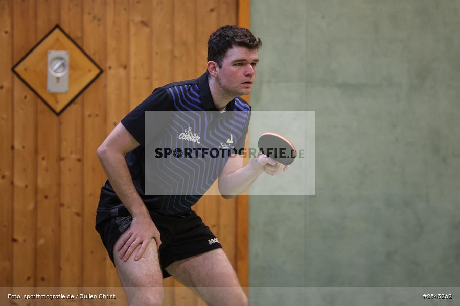 sport, Wombach, Vereinsheim, Verbandsoberliga Nord, Tischtennis, TV Hilpoltstein III, DJK Viktoria Wombach, 14.03.2026 - Bild-ID: 2543262