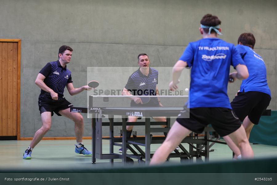 sport, Wombach, Vereinsheim, Verbandsoberliga Nord, Tischtennis, TV Hilpoltstein III, DJK Viktoria Wombach, 14.03.2026 - Bild-ID: 2543265