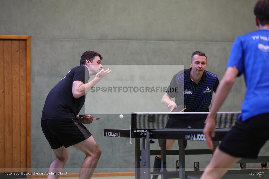 sport, Wombach, Vereinsheim, Verbandsoberliga Nord, Tischtennis, TV Hilpoltstein III, DJK Viktoria Wombach, 14.03.2026 - Bild-ID: 2543271