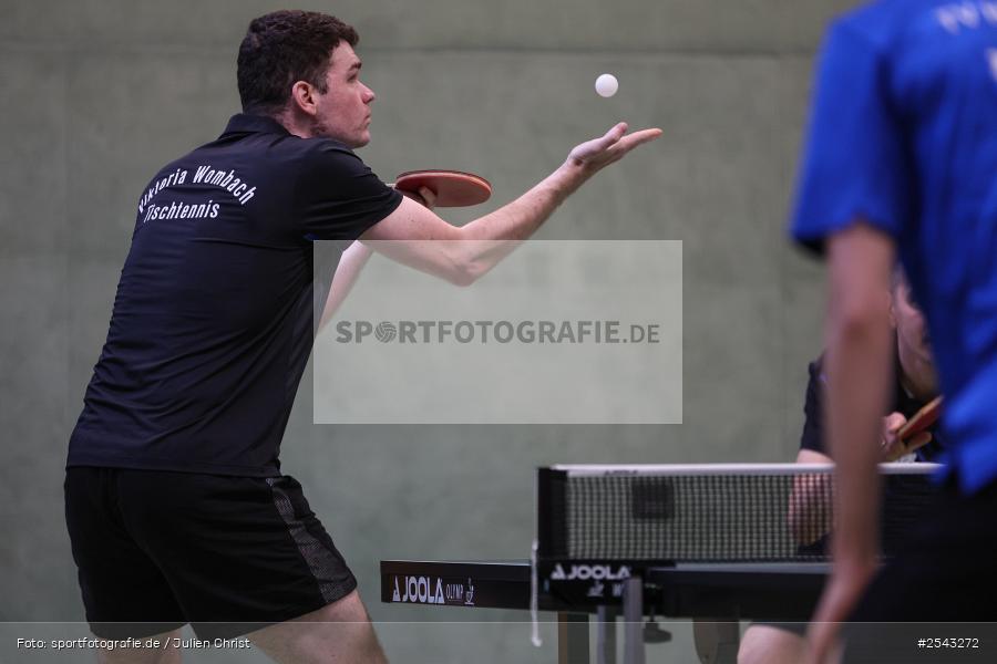 sport, Wombach, Vereinsheim, Verbandsoberliga Nord, Tischtennis, TV Hilpoltstein III, DJK Viktoria Wombach, 14.03.2026 - Bild-ID: 2543272