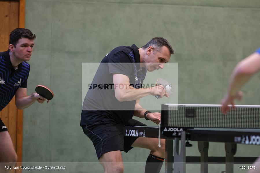 sport, Wombach, Vereinsheim, Verbandsoberliga Nord, Tischtennis, TV Hilpoltstein III, DJK Viktoria Wombach, 14.03.2026 - Bild-ID: 2543273