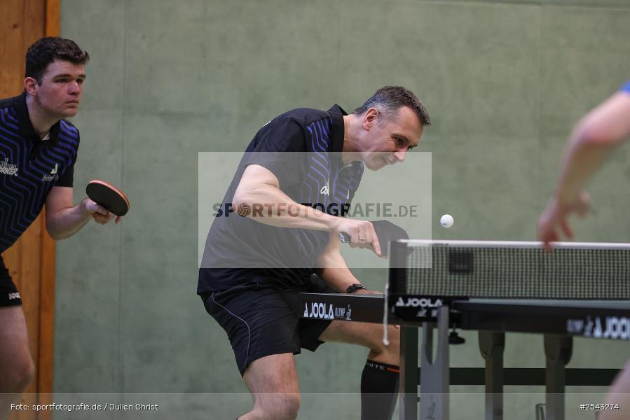 sport, Wombach, Vereinsheim, Verbandsoberliga Nord, Tischtennis, TV Hilpoltstein III, DJK Viktoria Wombach, 14.03.2026 - Bild-ID: 2543274