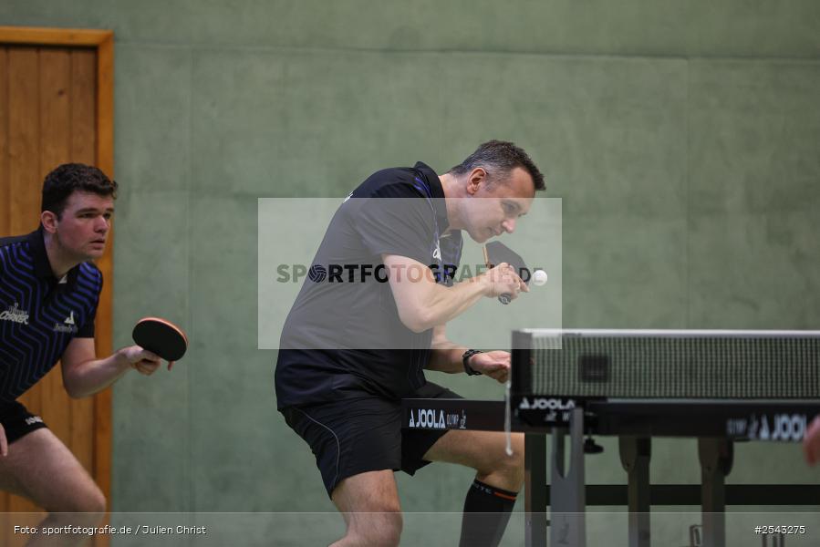 sport, Wombach, Vereinsheim, Verbandsoberliga Nord, Tischtennis, TV Hilpoltstein III, DJK Viktoria Wombach, 14.03.2026 - Bild-ID: 2543275