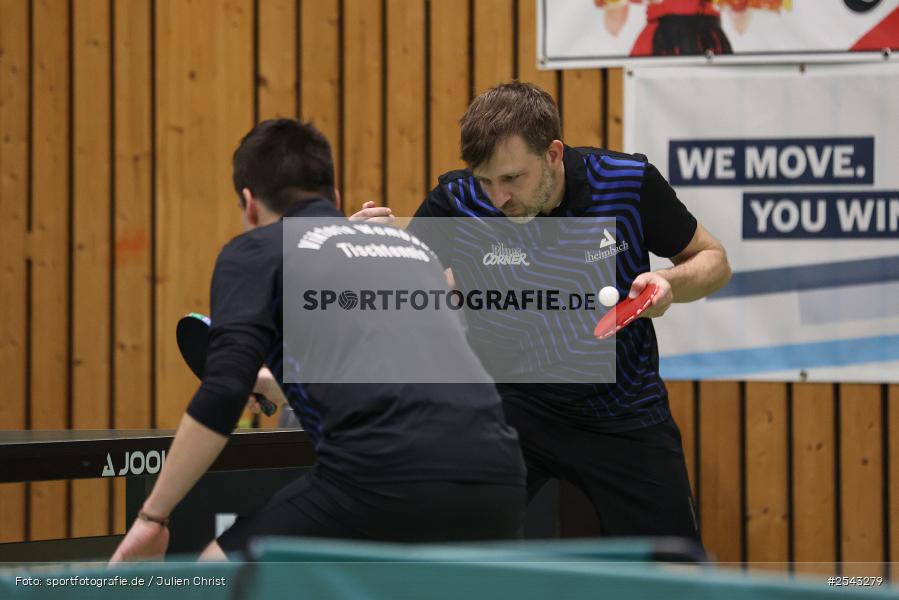 sport, Wombach, Vereinsheim, Verbandsoberliga Nord, Tischtennis, TV Hilpoltstein III, DJK Viktoria Wombach, 14.03.2026 - Bild-ID: 2543279