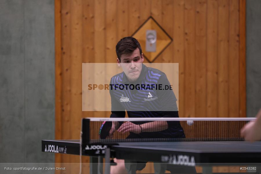 sport, Wombach, Vereinsheim, Verbandsoberliga Nord, Tischtennis, TV Hilpoltstein III, DJK Viktoria Wombach, 14.03.2026 - Bild-ID: 2543282