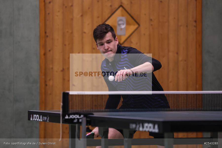 sport, Wombach, Vereinsheim, Verbandsoberliga Nord, Tischtennis, TV Hilpoltstein III, DJK Viktoria Wombach, 14.03.2026 - Bild-ID: 2543283