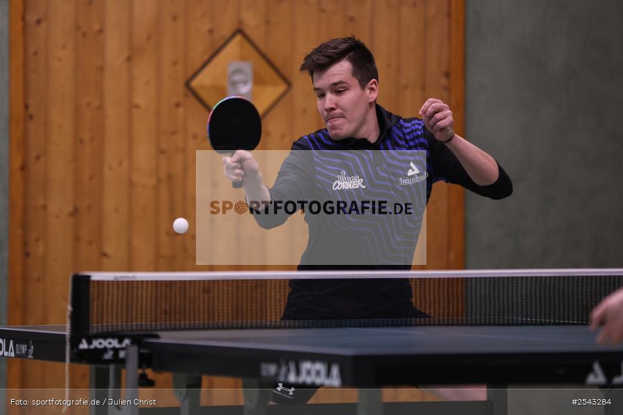 sport, Wombach, Vereinsheim, Verbandsoberliga Nord, Tischtennis, TV Hilpoltstein III, DJK Viktoria Wombach, 14.03.2026 - Bild-ID: 2543284