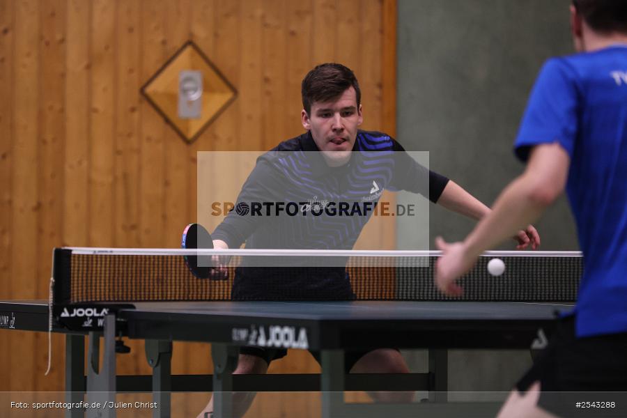 sport, Wombach, Vereinsheim, Verbandsoberliga Nord, Tischtennis, TV Hilpoltstein III, DJK Viktoria Wombach, 14.03.2026 - Bild-ID: 2543288
