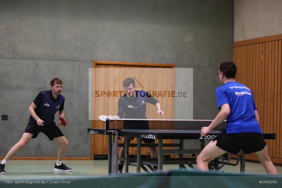 sport, Wombach, Vereinsheim, Verbandsoberliga Nord, Tischtennis, TV Hilpoltstein III, DJK Viktoria Wombach, 14.03.2026 - Bild-ID: 2543290