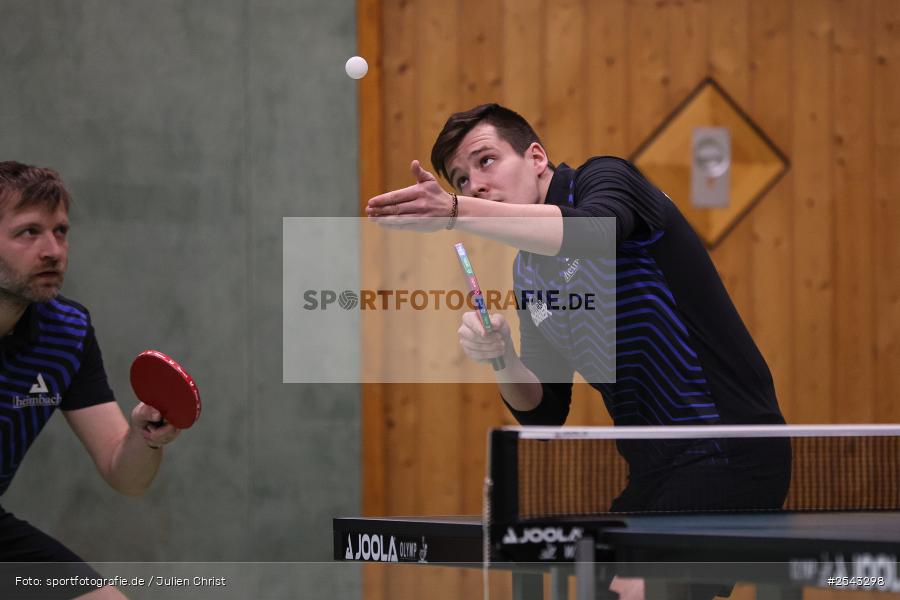 sport, Wombach, Vereinsheim, Verbandsoberliga Nord, Tischtennis, TV Hilpoltstein III, DJK Viktoria Wombach, 14.03.2026 - Bild-ID: 2543298