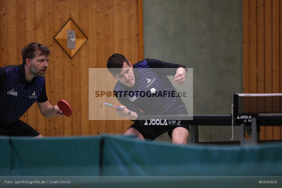 sport, Wombach, Vereinsheim, Verbandsoberliga Nord, Tischtennis, TV Hilpoltstein III, DJK Viktoria Wombach, 14.03.2026 - Bild-ID: 2543300