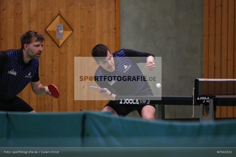 sport, Wombach, Vereinsheim, Verbandsoberliga Nord, Tischtennis, TV Hilpoltstein III, DJK Viktoria Wombach, 14.03.2026 - Bild-ID: 2543302